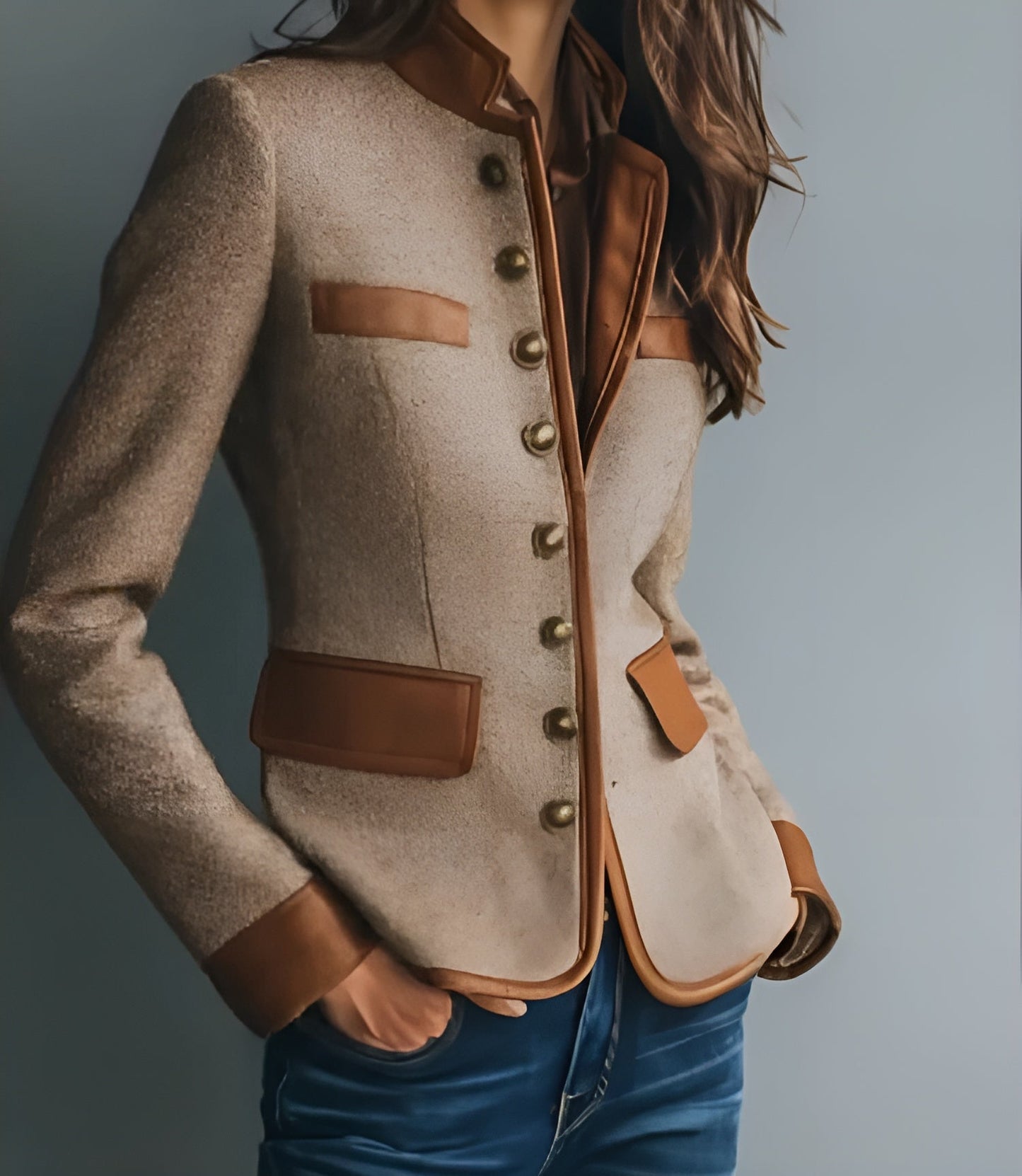 Gelina™ – Klassinen Villainen Bleiseri