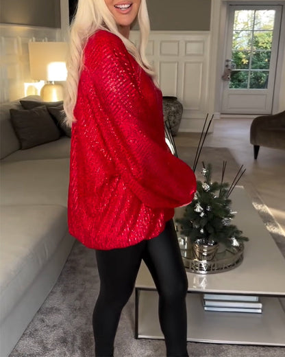 Helmi™ – Paljettinen Tunika Pusero