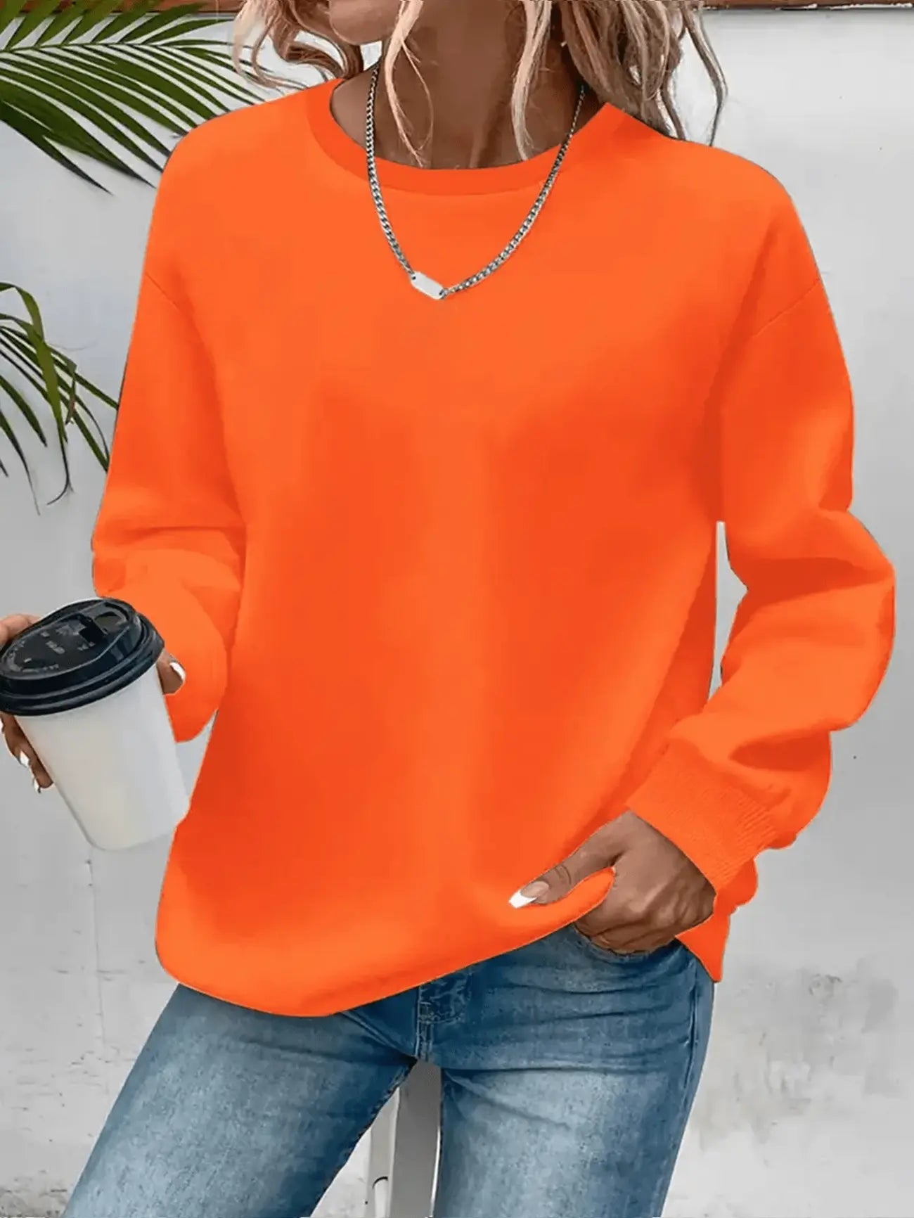 Yksinkertainen Mukavuus Sweatshirt | Yhdessä rintasyöpää vastaan