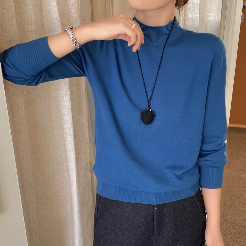 Rauhallinen Sininen Sweater | Yhdessä diabetesta vastaan