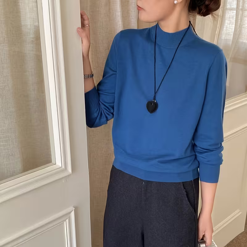 Rauhallinen Sininen Sweater | Yhdessä diabetesta vastaan