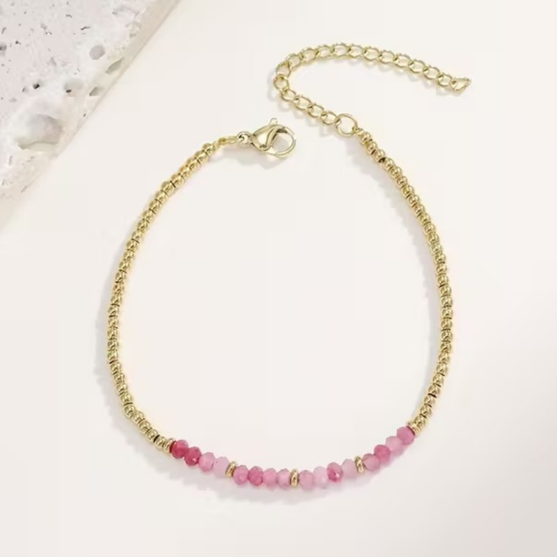 Hellä Helmirannekoru | Yhdessä rintasyöpää vastaan