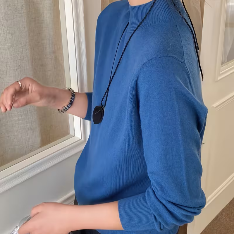 Rauhallinen Sininen Sweater | Yhdessä diabetesta vastaan