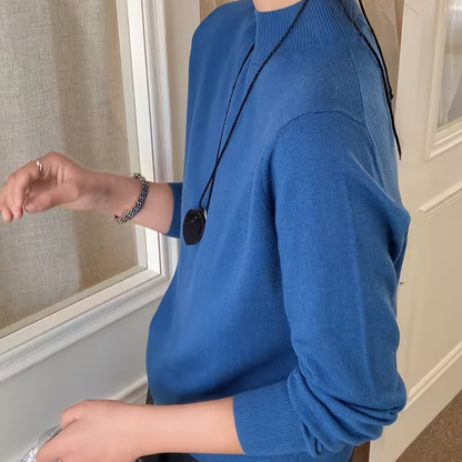 Rauhallinen Sininen Sweater | Yhdessä diabetesta vastaan