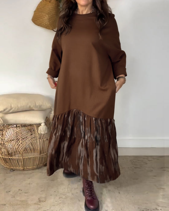 Aino™ – Pitkä rento mekko