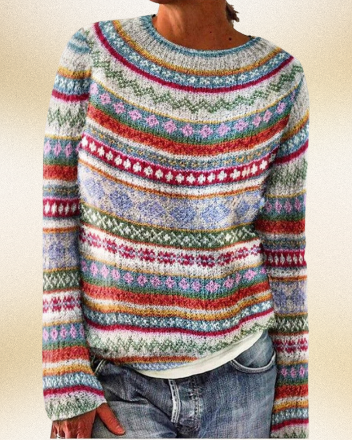 Camila™- Vintage tuloste villapaita