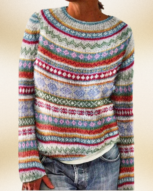 Camila™- Vintage tuloste villapaita