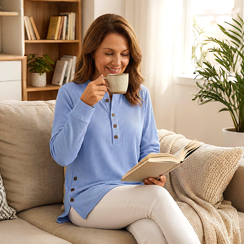 Arelia™ – Väljä neulottu toppi