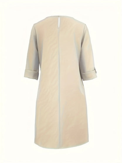 Helmi™ – Klassinen Polvipituinen Mekko