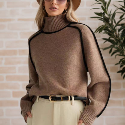 Donna™- Löysä Neulottu Villapaita