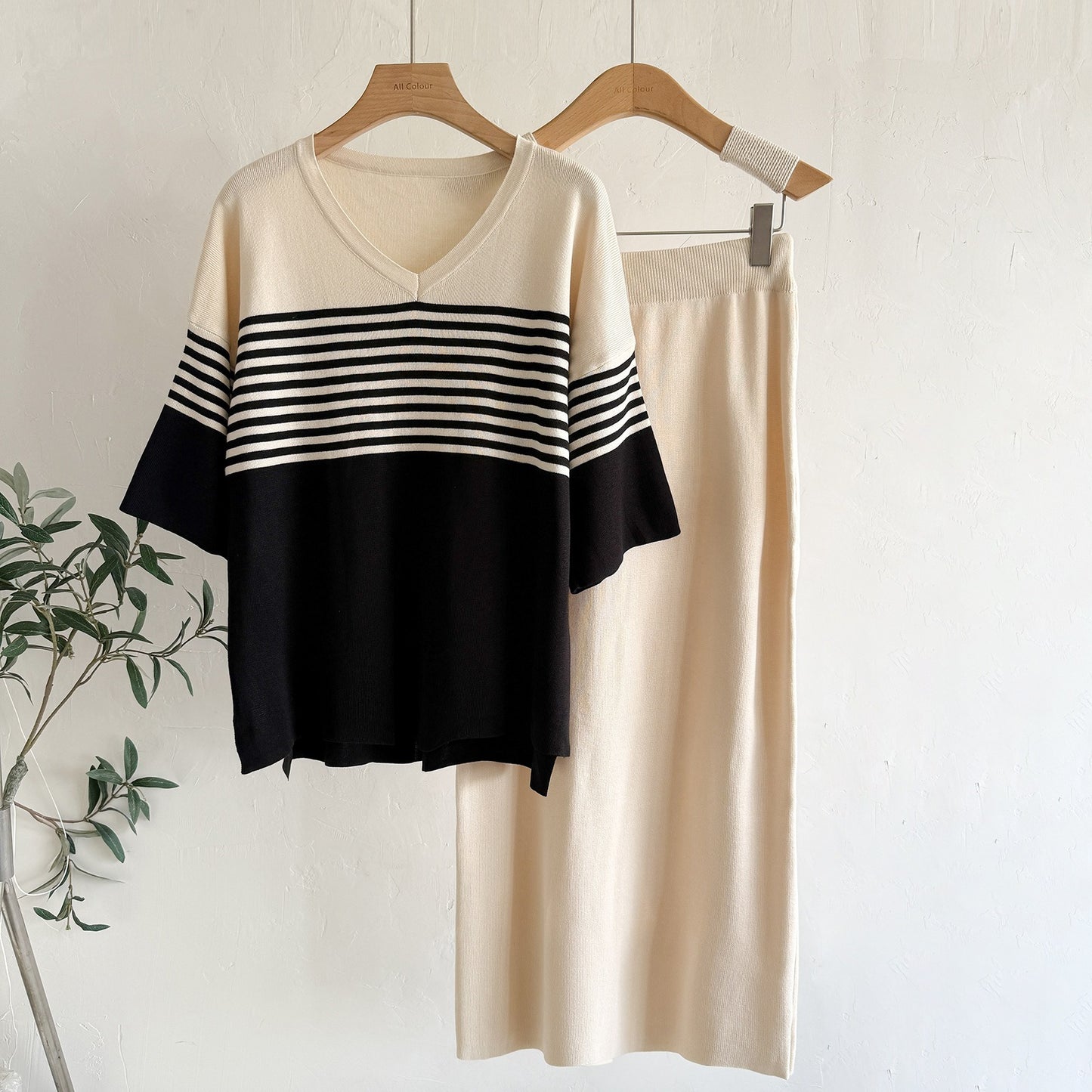 Vera™ – Neulottu Kaksiosainen Setti