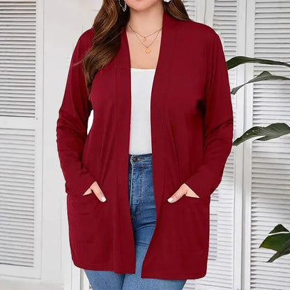 Veina™ – Pitkä Avoin Neuletakki