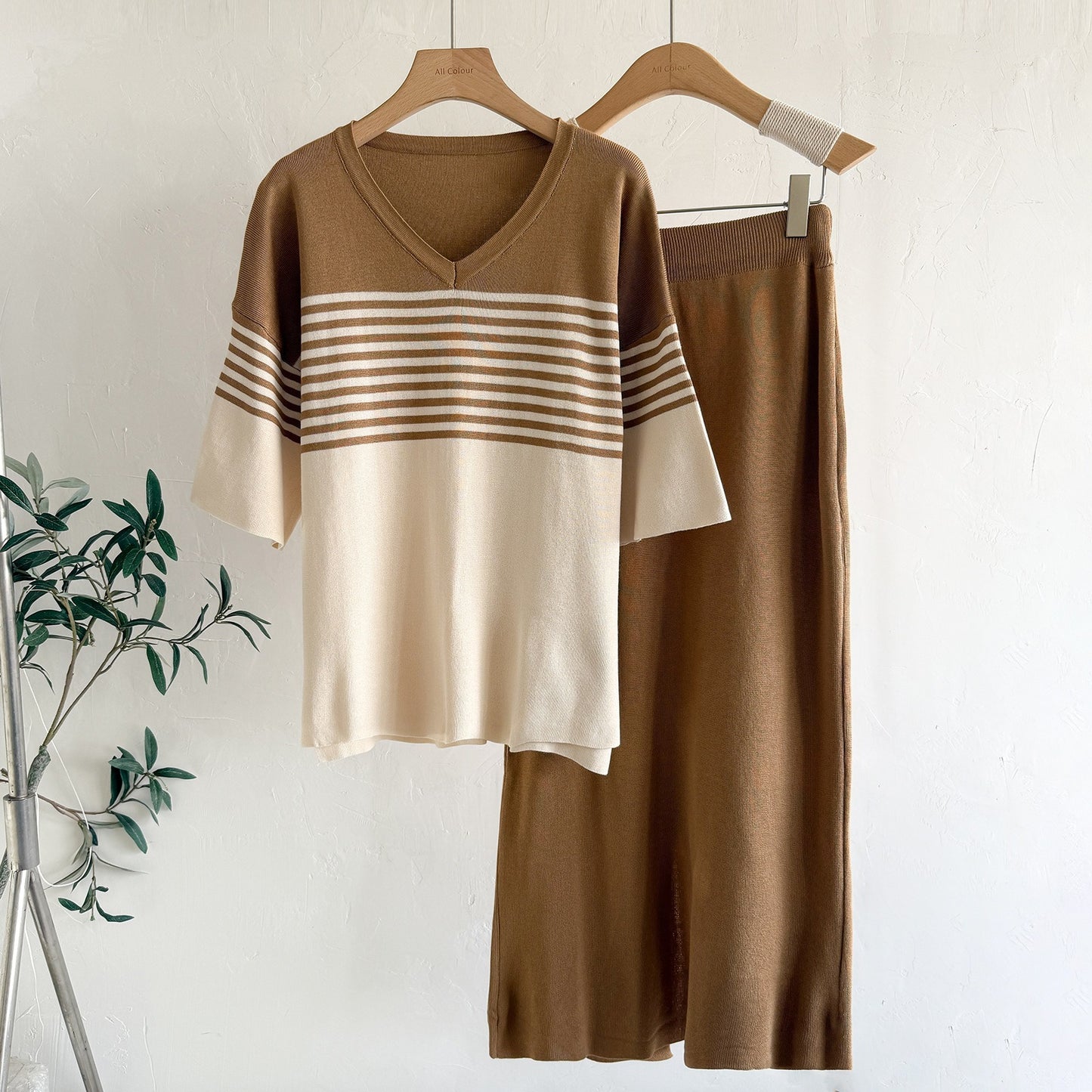 Vera™ – Neulottu Kaksiosainen Setti