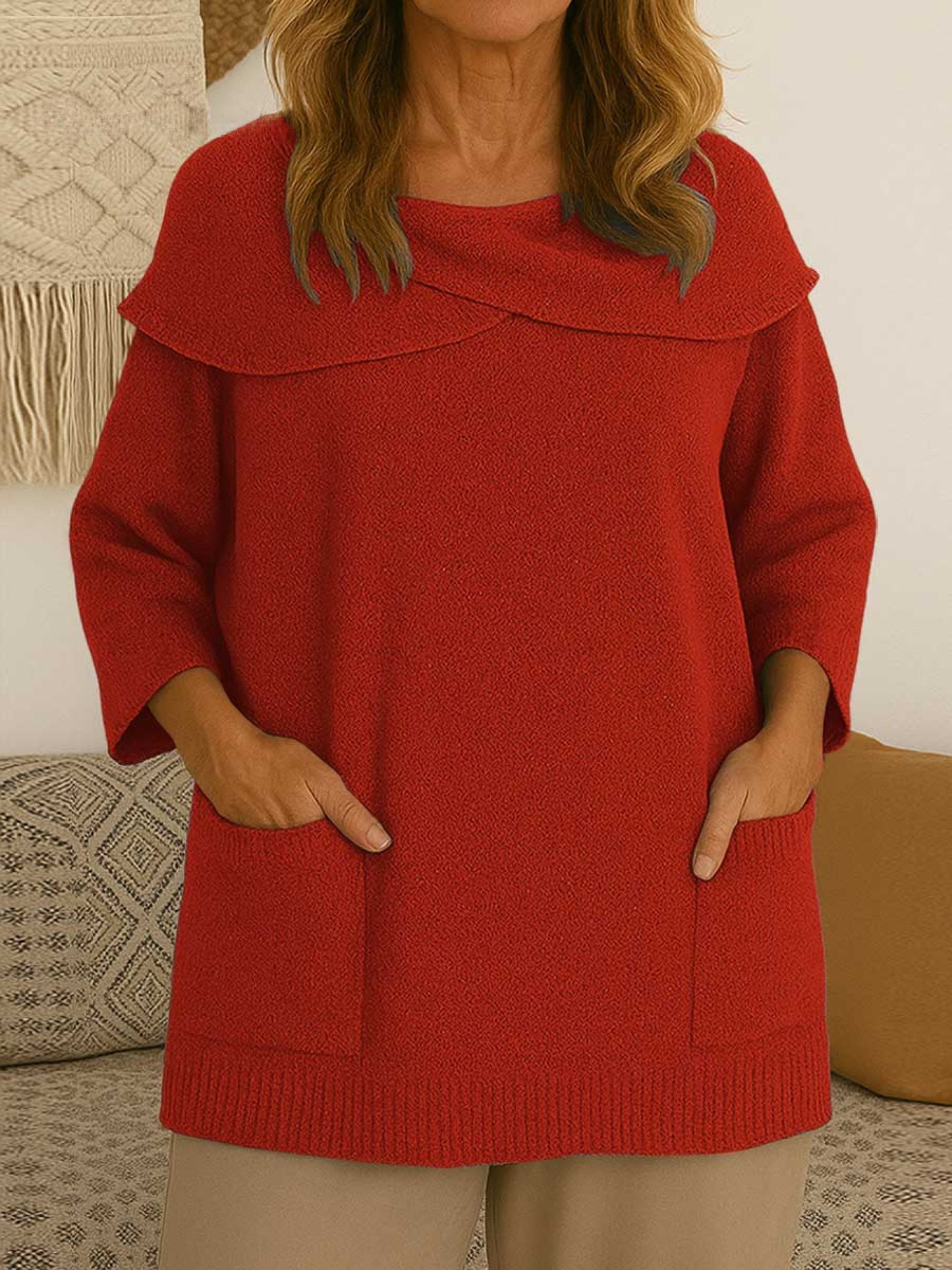 Angeline™ – Taskullinen Villapaita