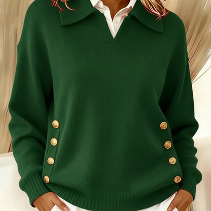 Amelia™- Rento Pitkähihainen Neulepusero