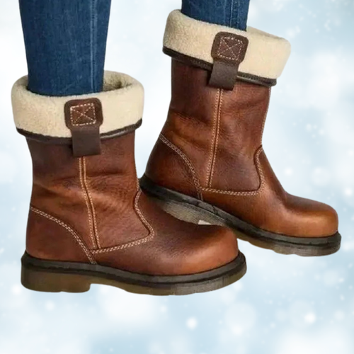 Rivka™ – Nahkaiset Talvikengät