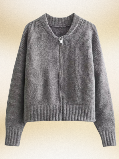 Emery™ -Vetoketjullinen Talvi Neulottu Cardigan