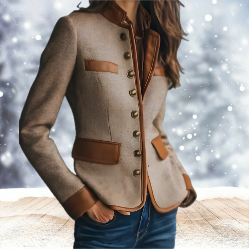 Gelina™ – Klassinen Villainen Bleiseri