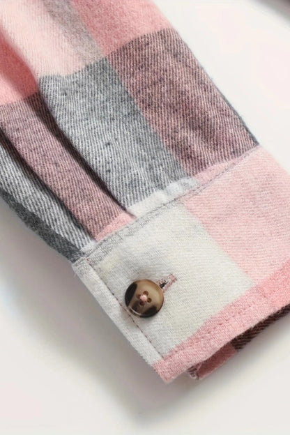 Sofia™ – Vaaleanpunainen Ruutupaita