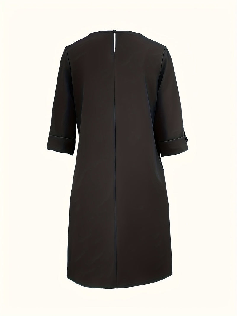 Helmi™ – Klassinen Polvipituinen Mekko