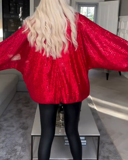 Helmi™ – Paljettinen Tunika Pusero