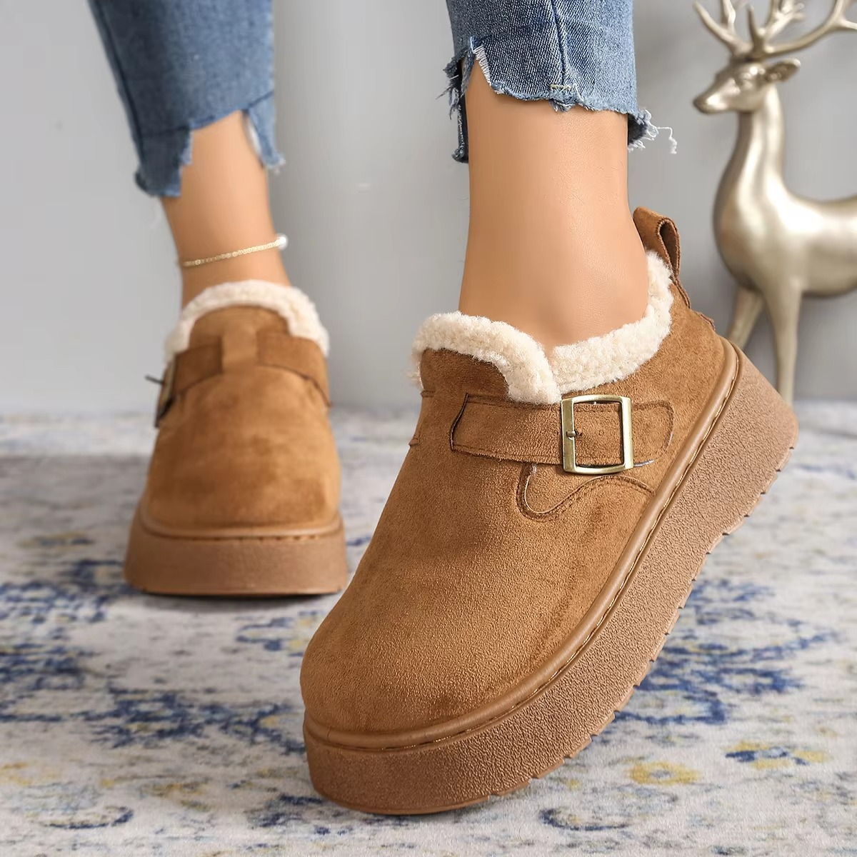 Elina™ – Lämminvuoratut Kengät