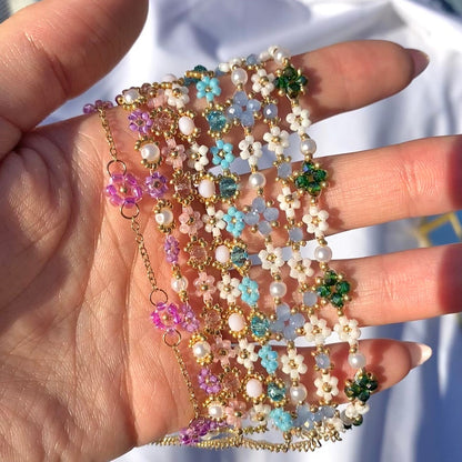 Helmi kukkarannekoru | Yhdessä diabetesta vastaan