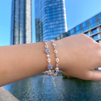 Helmi kukkarannekoru | Yhdessä diabetesta vastaan