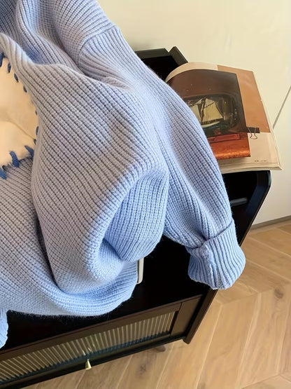 Pehmeä Sydän Neulepusero | Yhdessä diabetesta vastaan