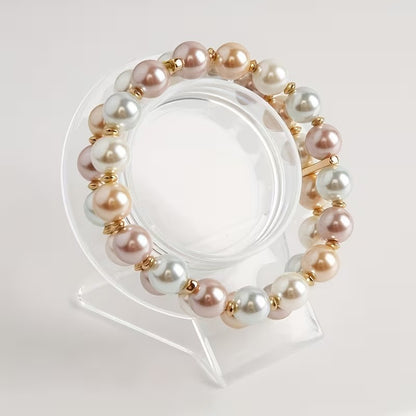 Hellä Helmirannekoru | Yhdessä rintasyöpää vastaan